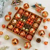 Christmas Decorations Christmas Tree Balls 42pcs 5cm Big Christmas Ball Multicolor Ball Decorations Christmas Tree Ornaments Set for Home Party 231207