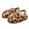 Slipper Autumn Winter Parent child Children s Cork Cotton Shoes Girls Plush Sandals Boys Thermal Slippers Kids 231207