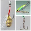 Appâts Leurres 1 pièces japonais métal moulé Jig crochets 71015202530g Shore Casting gabarits poisson bar pêche leurre appâts artificiels 231206