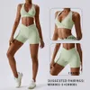 LU LU YOGA 2-sidor fickor Kvinnor PRUT UPP BICYCLES Fitness Legings Biker Shorts Tights Workout Sport Align Lemonswear For Gym Outfit