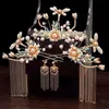 Headwear Hair Accessories Varied Chinese Bridal Hanfu Headdress Headpiece for Women Wedding Brides Vintage Jewelry 231207