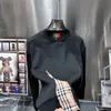 디자이너 스웨터 까마귀 남성 스웨터 스웨터 롱 슬리브 풀오버 블랙 격자 무늬 캐주얼 스포츠 봄과 가을 스웨터 패션 신뢰