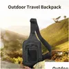 Outdoor Bags Tactical Shoder Bag Militray Sling Crossbody Hunting Chest Pack Concealed Gun Carry Pouch Handgun Holster Cam Drop Delive Dhxth