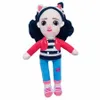 Tecknad gabbys dollhouse fyllda djur leksaker kawaii anime sjöjungfruar plysch kudde söt barn gåva kärlek pandy gabbys dollhouse plysch