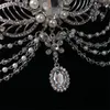 헤드웨어 헤어 액세서리 CC 크라운 Tiaras 헤어 밴드 Frontlet S Pageant Wedding Hair Accessory for Bridal Water Drop Party Jewelry HG382 231207