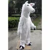 Costume de mascotte de cheval blanc d'Halloween Taille adulte Personnage de thème animé Carnaval Hommes Femmes Robe de Noël Fantaisie Performance Robe de soirée