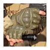 Tactische Handschoenen Halve Vinger Schieten Combat Jagen Wargame Fietsen Vechten Comfortabel Beschermend Shell Outdoor Vissen Drop Leveren Dhxgp