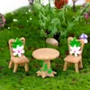 Fiori decorativi Paesaggio creativo Giardino Ornamenti di piante grasse Scena di simulazione Mini Display Regalo per bambini