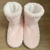 Sapatos pisos adultos mulheres casal meias não deslizantes espessos de inverno Veet dança interna dança de tubo alto 231207 172