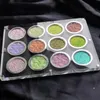 Shell Shellwe maquillage des oiseaux errants Collectiodn Pressé Multichrome Flake Clear Eyeshadow Palette Duochrome 231207