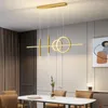 Lustres Restaurant nordique Led luminaires de luxe Tables à manger modernes lampes suspendues El Torch Ultra lanterne