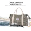 Duffel Bags Travel Bag Impermeável Duffel Gym Tote Bag com Crossbody Bag Weekender Carry On Overnight Bags para Mulheres Duffel Hospital Bag 231207