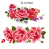 Waterproof Tattoo Sticker English Star ins Rose Cartoon Scar Covering Water Transfer Printing Cute