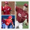 Le baseball universitaire porte un maillot de baseball universitaire Alabama Crimson Tide Jimmy Nelson Alex Avila Mikey White Cody Henry Jett Manning Broc