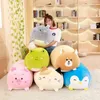 Poupées en peluche 90 cm doux animal dessin animé coin bio oreiller coussin mignon chien chat dinosaure cochon licorne jouet en peluche belle enfant cadeau d'anniversaire 231206