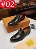 40 Style Men's Business Designer Dress Shoes For Men Soft äkta läder Fashion Luxury Mens Bekväma Oxford Shoes