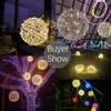 Christmas Decorations LED String Lights Christmas Tree Decoration 30CM 20CM Rattan Ball Hanging Lamp Holiday Wedding Fairy Garland Light Outdoor Home 231207