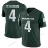 Personalizado 9 Kenneth Walker III Michigan State Football Jersey Jayden Reed Jalen Berger Payton Thorne Keon Coleman Katin Houser Noah Kim Andrew Schorfhaar Jerseys