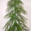 Decorative Flowers Artificial Green Wreath With 1.5 Meter Pine And Cypress Vines Christmas Decorations Garlands Norfolk