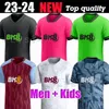 23 24 Maillots de football Kit pour enfants Accueil Vente chaude Aston VilLaS Maillot de football Entraînement des fans à l'extérieur Version du joueur Camisetas Mings McGinn Buendia Watkins Maillot Foot