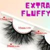 5 pairs Fluffy and Thick D Curling Faux Mink False Eyelashes Extension - Enhance Your Eye Look