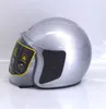 Caschi Moto Casco Protettivo Anti-Vertigini Sicurezza Invernale Mezzo Casco Verniciato per Adulti