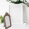 Frames Retro Po Frame Home Decorations Square Pos Picture Resin Desktop Display Decorative European Style Vintage