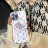 Niedźwiedź projektant telefoniczny obudowa iPhone odporna na szok Frosted dla iPhone 14 14pro Max 14plus 13pro iPhone12 11 mini xs xr miękki egzemplarz