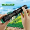 Telescope Binoculars 10300x40 Zoom Portable Powerful With Tripod And Mobile Phone Bracket Camping Travel Remote Monocular 231206