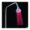 Bathroom Shower Heads Led Head Boost Rain Save Water Adjustable Matic All-Round 7 Color Facut Home 200925 Drop Delivery Garden Faucets Dhxuj