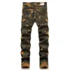 Jeans pour hommes Hommes Skinny Streetwear Crayon Denim Pantalon Hommes Camouflage Patch Slim Fit Pantalon Cargo Jeansy Mâle Vêtements