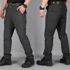 Pantalons pour hommes Casual Summer Cargo Hommes Multiples Poche Tactique Mâle Pantalon Militaire Imperméable À Séchage Rapide Plus Taille S5XL Pantalon 231206