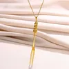 Pendant Necklaces Vintage Fork Necklace Women Viking Ear Of Wheat Prong Stainless Steel Fruit Choker Jewelry Punk Accessories