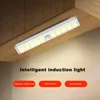 Wandlamp Bewegingssensor Licht Draadloos Rv Step Batterij-aangedreven Nacht Met 10 Leds Voor Kasten Trappen Lichaam