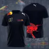 メンズTシャツアウトドアTシャツF1 2023夏の新しい短袖レーシングスーツチームユニフォームクイック乾燥通気性カジュアルWY83