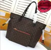 tote bag woman large designer bag with wallet purse neverull shopping women high quality Luxury Classic flower checked MM size handbags clutch wallet Shoulder bag