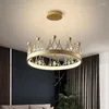 Hanglampen Postmoderne woonkamer decoratielamp Slaapkamer studeerkamer Hanglamp Creatief dineren LED-kroonverlichtingsarmaturen