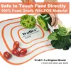 Siecianie bloków Walfos Nieprzepustowe elastyczna tablica kuchenna blok do krojenia warzyw do cięcia warzywa narzędzie gotowanie akcesoria kuchenne 231206