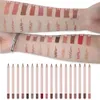 Lip Pencils Brown Liner Pencil Private Label Custom Bulk Lipliner Lips Cosmetics Cosmeticos Makeup 231207