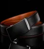 Cinture Nero Stilista di moda per uomo Fibbia scorrevole Ratchet Cintura in pelle di lusso Automatica Casual Ceinture Homme B2929909905