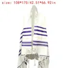 Szaliki Mesjanin Tallit Modlitwa Shawl 71 42 „Dla mężczyzn kobiety chrześcijańskie frędzle szalik arabski