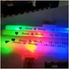 LED Light Sticks 60pcs Flash Blasting Batons Cheer Tube in the Dark Party Sieci 3 tryby przyklejają zabawki Drop dostawa prezenty oświetlone