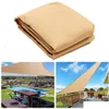 Namioty i schroniska Outdoor Sun Shade Żagle Canopy Patio Garden Garden Shelter UV Proof z liną pe PE Clot