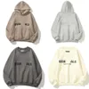 Дизайнерская толстовка с капюшоном Essentialhoody Set Спортивный костюм Мужские толстовки Свитер Мужская толстовка Ess Sudaderas Женские брюки с капюшоном Костюм Пальто Куртки Спортивные костюмы Толстовки RROT