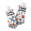 Ski gloves, playing with snow cotton gloves, winter thick, cold resistant, waterproof, windproof, non slip, and warm gloves for middle-aged and elderly children