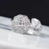 Chan nr 5 Camellia Flower Ring Band Nowy w luksusowych kolczykach biżuterii dla damskiej wisiorka K ZŁOTA NARUSZP