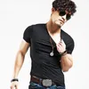 Men's Suits A2438 MRMT Brand Men T Shirt T-shirts V Neck Man T-shirt For Male Fitness Tshirts Shirts Tops Tees Clothing