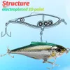 Baits Lures Top Water Floating Minnow 20g 9cm Pencil Lure 12g 75cm VIB Rattle Steel Ball Swimbait Twitch Wobbler Pesca Tackle Bait 231206