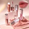 Läppstift 3 Färgspegel Pearl Lip Gloss vattentät långvarig fuktgivande Shine Glitter Women Korea Makeup Cosmetic 231207