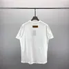 T-shirt da uomo Plus Tees Polo Street trend manica corta da uomo maglietta high street T-shirt unisex girocollo lettera stampata felpa da studente E344C